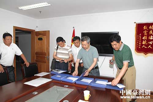 山东省台办副主任曹晓武到淄博检查指导工作