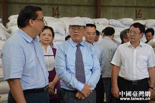 刘晓凯部长调研贵阳台农种养殖有限公司饲料厂 刘晓凯部长调研贵阳台农种养殖有限公司饲料厂