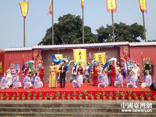 台湾南投嘉宾到杭州参加“2014龙门风情节” 台湾南投嘉宾到杭州参加“2014龙门风情节”