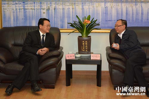 江西台办主任欧阳泉华会见中国台湾致公党主席一行 江西台办主任欧阳泉华会见中国台湾致公党主席一行