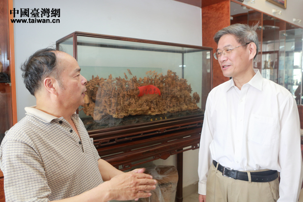张志军参观中国闽台缘博物馆