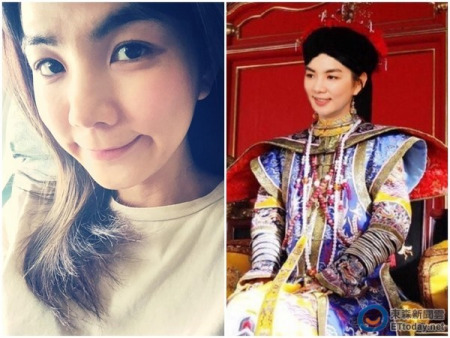 Ella儿时选美照曝光 Ella儿时选美照曝光