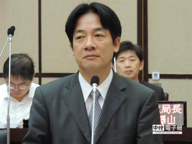 台南市长赖清德。（中时电子报图 黄文博摄）