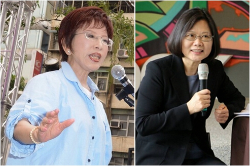洪蔡今同在台“立法院” 两人隔空较劲受瞩目