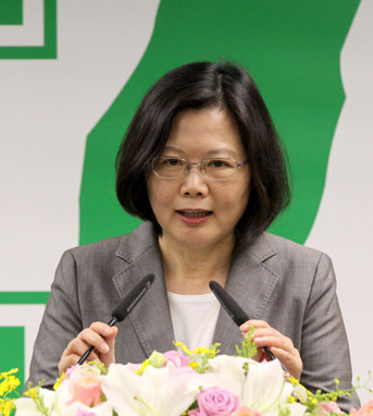 蔡英文称有机会参加今年“双十节”庆典(台媒图)