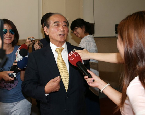 王金平指“朱王配”是乱讲有人在放话（图）