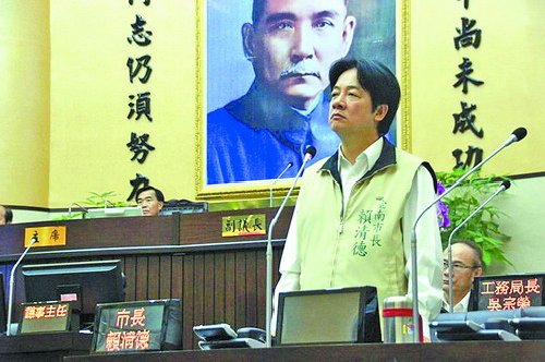 申请经费全被封杀 议员控诉赖清德将选举恩怨带到市政