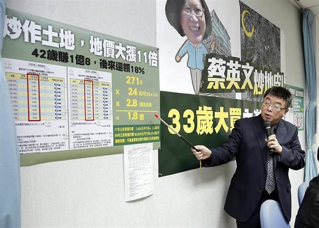 民进党翻炒旧案 国民党回击:为掩护蔡英文炒地