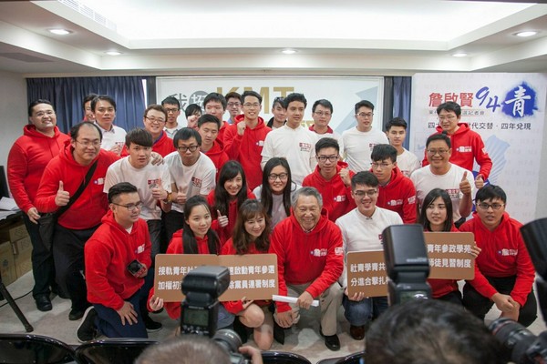 国民党主席参选人詹启贤提党务年轻化 推政治师徒制