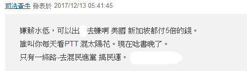 赖清德拯救低薪“新举措” 遭商界白眼劳工抗议