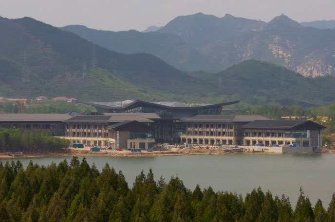 怀柔雁栖湖畔，2014北京APEC主会场
