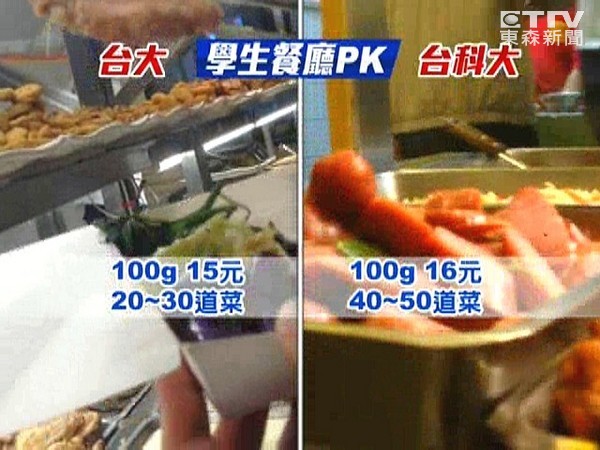 台大学生挤爆台科大餐厅学生：拜托别来抢饭吃