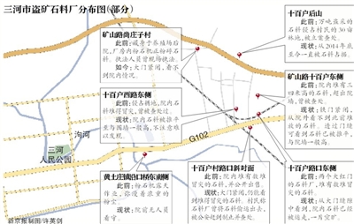 河北三河非法盗采矿猖獗 9名公职人员受处分