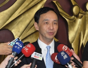 传宋楚瑜御驾亲征选新北 朱立伦：回答假设不敬