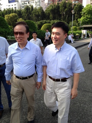 连胜文抛新政见 郝龙斌力挺：钱该用在刀口上