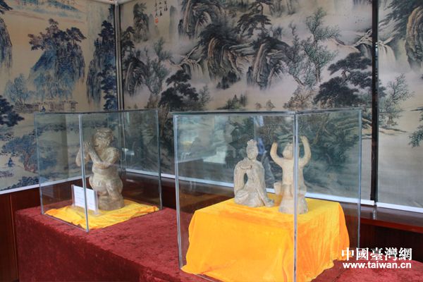 “战时故宫”内的藏宝。（中国台湾网 宣玲玲 摄 ）