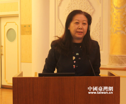 全国台研会常务副秘书长杨幽燕致开幕辞