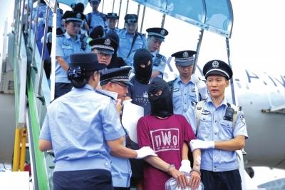 129名电信诈骗犯罪嫌疑人被带回国 含78名台湾人