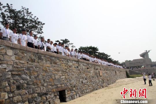 海峡两岸书法家走进甲午战争博物院活动威海举行