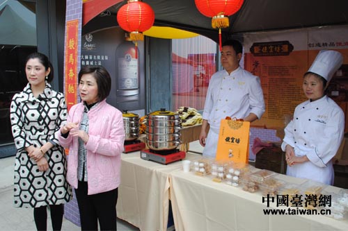 高雄北京特色周首日展卖 庆丰包子护国寺小吃受追捧