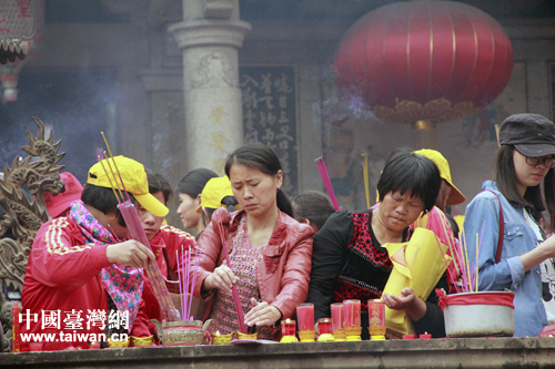 纪念妈祖诞辰1054周年庙会在福建湄洲岛启动