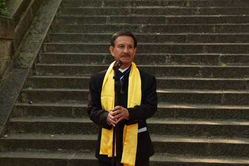 台湾中华海峡两岸友好交流协会会长,中华和平统一促进会会长孙武彦