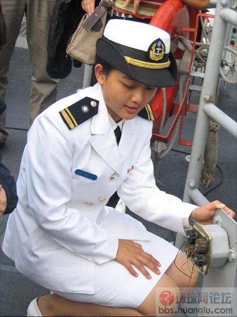 火辣美丽台湾女兵