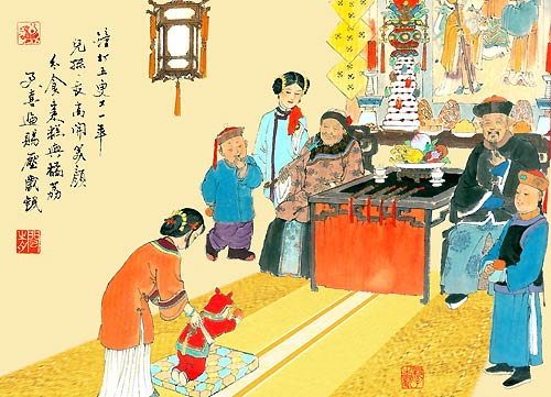 说说过年那些事 古人过年也时髦 放假春运看春晚