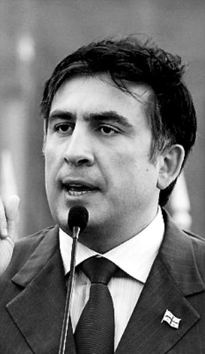 格鲁吉亚前总统萨卡什维利担任乌克兰总统顾问_港澳国际_中国台湾网