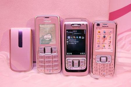 玩意:蛊惑女人心 诺基亚新款粉色手机-中国台湾网