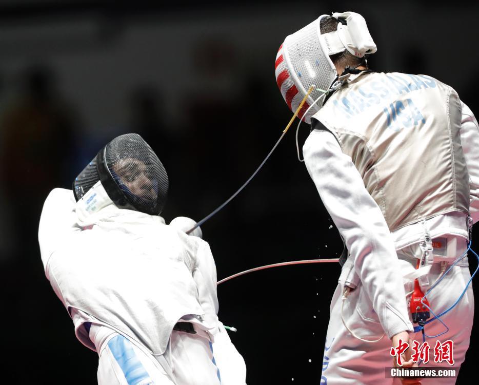 里约奥运男子花剑个人赛决赛意大利选手夺冠