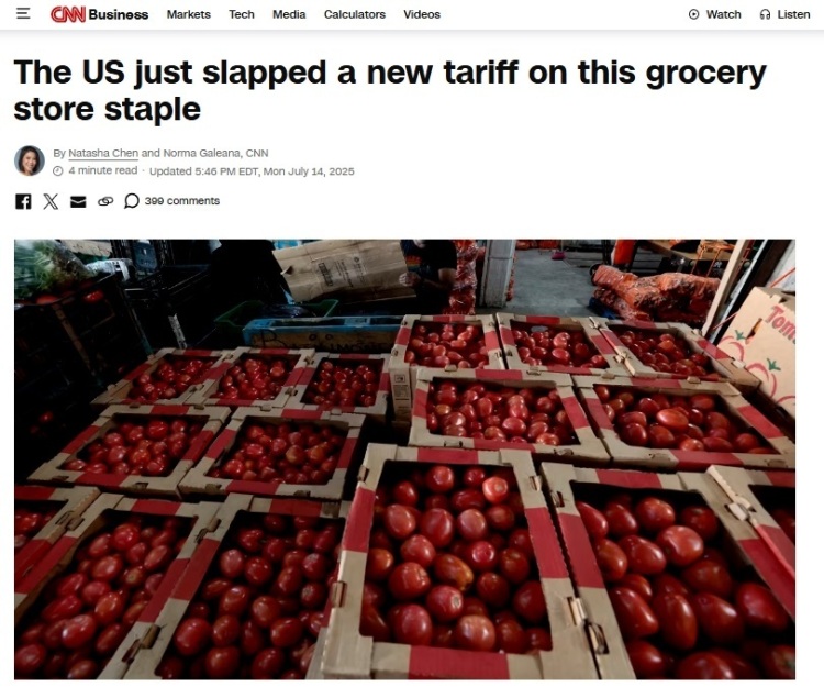 深观察丨在美国,番茄会成为“下一个鸡蛋”吗?