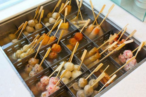 关东煮小摊(资料图)