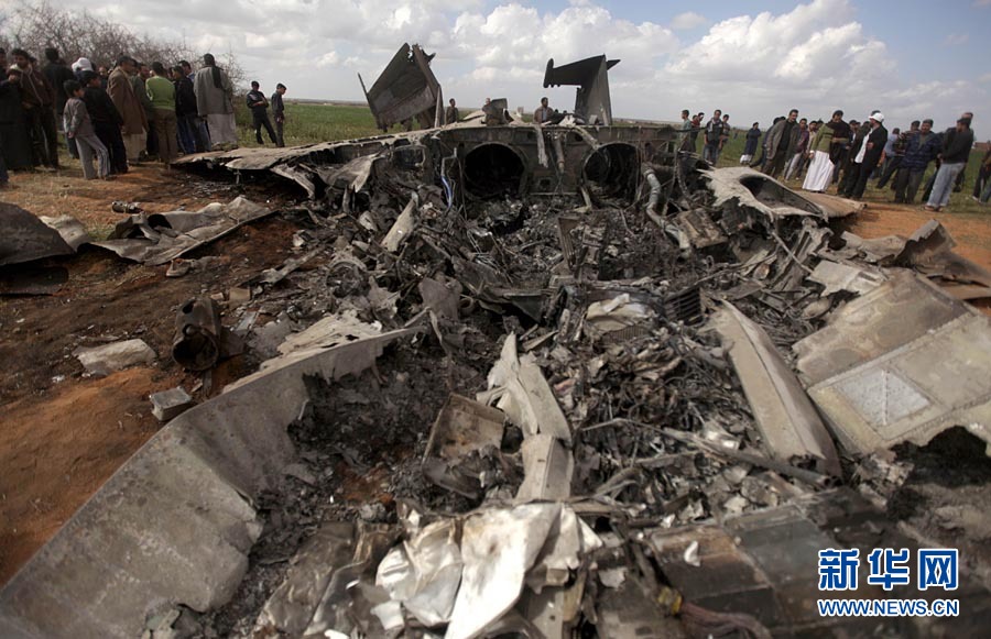 美国总统奥巴马就利比亚军事行动发表讲话图