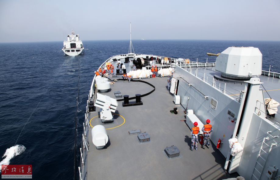 中国海军在吉布提有一片最壮丽的"建筑"(组图)