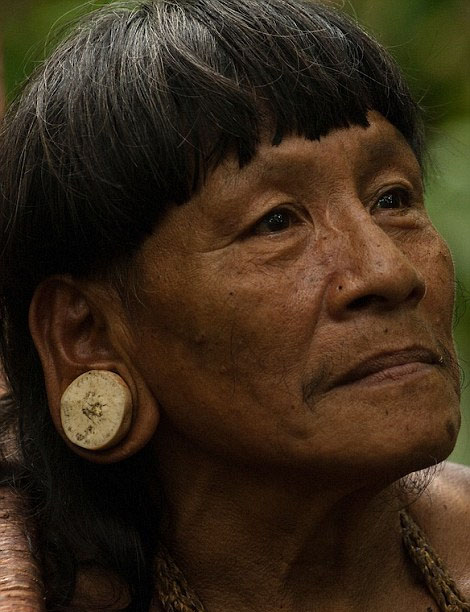 亚马逊原始部落以猎猴为生多为6根脚趾扁平足组图