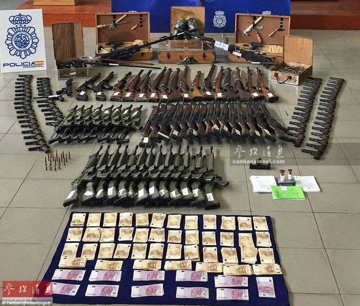 欧洲最大军火黑市!藏万挺机枪及炮弹_国际_中国台湾网