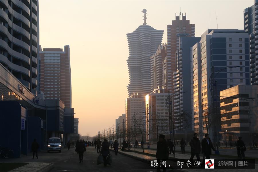 走进平壤高大上的"仙境大街"