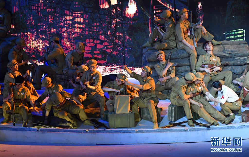 庆祝中国共产党成立100周年文艺演出伟大征程在京盛大举行