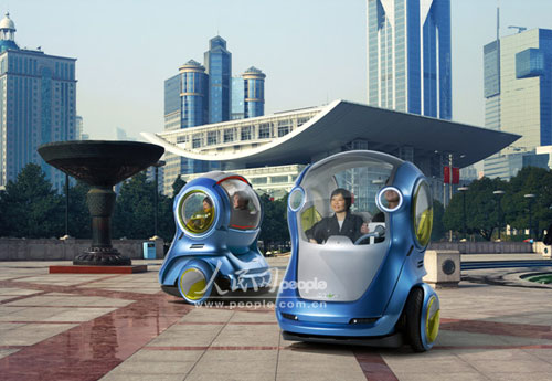 世博会汽车馆将展示en-v电动联网概念车