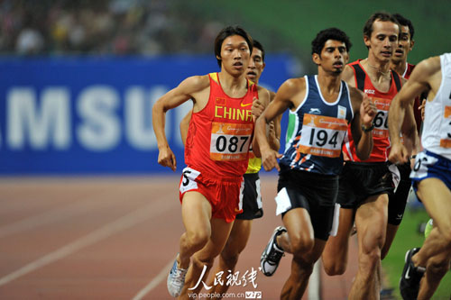 张海坤小组第四无缘男子800米决赛